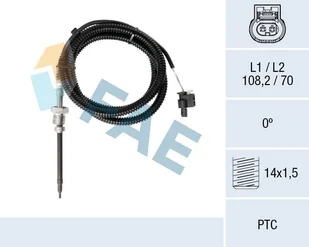 czujnik, temperatura spalin FAE Elektryka 68077 - Czujniki - miniaturka - grafika 1