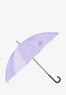 Parasol półautomatyczny szeroki jasny fiolet - Parasole - miniaturka - grafika 1