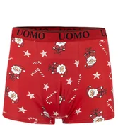 Majtki męskie - Bokserki świąteczne Świąteczny motyw męskie Święta Prezent-XXL - miniaturka - grafika 1