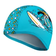 Pływanie - Czepek Pływacki Junior Speedo Printed Cap Iuchima Azure - miniaturka - grafika 1