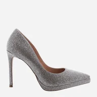 Czółenka - Damskie czółenka Steve Madden Klassy-R Pump SM11002617-751 38 23.8 cm Srebrne (8720857173420) - miniaturka - grafika 1