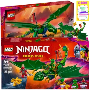 LEGO NINJAGO - ZIELONY LEŚNY SMOK LIOYDA 71829 KLOCKI PREZENT + EBOOK - Klocki - miniaturka - grafika 1