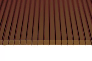 Poliwęglan komorowy: 2000, 2100, 8,  Dymiony brąz - Inne materiały budowlane - miniaturka - grafika 1