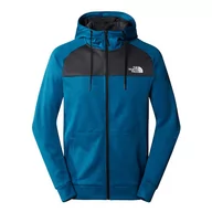 Bluzy sportowe męskie - Bluza The North Face Reaxion 0A7Z9OZO51 - niebieska - miniaturka - grafika 1