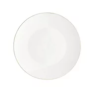 Talerze - Lumarko Talerz Deserowy 20cm Porcelana Kremowa - miniaturka - grafika 1