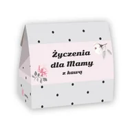 Herbata - Dziękuję, że jesteś! Życzenia z kawą dla Mamy- prezent upominek 5 kaw smakowych na Dzień Matki - miniaturka - grafika 1