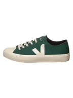 Trampki męskie - Veja Sneakersy "Wata II Low" w kolorze zielono-kremowym - miniaturka - grafika 1
