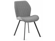 Krzesła - Krzesło Tapicerowane do Jadalni K360 Szare ean: 5905248118690 - miniaturka - grafika 1