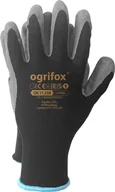 Rękawice robocze - OGRIFOX Rękawice robocze czarno-szare ox. 11.558 Latex rozm.7 - miniaturka - grafika 1