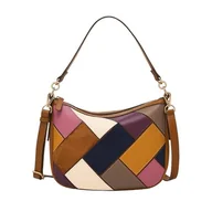 Torebki damskie - Fossil Women's Jolie Crossover Body Bag, brązowa, brązowy - miniaturka - grafika 1