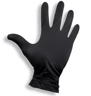 Rękawiczki jednorazowe - Rękawiczki Nitrylowe Czarne 100 Sztuk Rozmiar: L - miniaturka - grafika 1