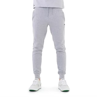 Spodnie sportowe męskie - Spodnie Lacoste Tracksuit Trousers Bottom XH9624-CCA - szare - grafika 1
