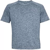 Koszulki męskie - Under Armour Koszulka UA TECH SS TEE 2.0 Niebieska 1326413-409-02 - miniaturka - grafika 1