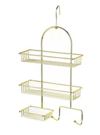 Półki łazienkowe - CARL GOLD Półka łazienkowa h48x25x10cm 3 poziomy - miniaturka - grafika 1