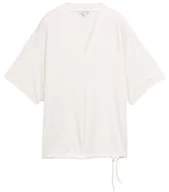 Koszulki i topy damskie - Tom Tailor moteriški marškinėliai, balti - miniaturka - grafika 1