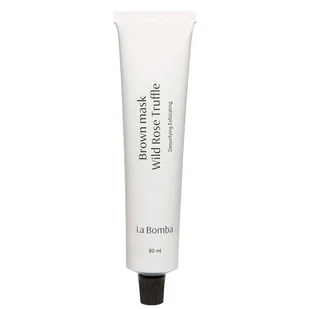 La Bomba Bath Brown Mask Wild Rose Truffle - Maseczki do twarzy - miniaturka - grafika 1
