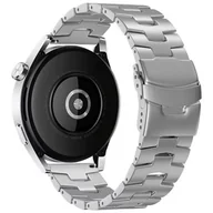 Akcesoria do zegarków - BRANSOLETA DO HUAWEI WATCH GT 5 46MM GT 4 46MM 3 46MM 3 PRO 48MM 2 46MM SREBRNA - miniaturka - grafika 1
