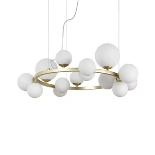 Ideal Lux Lampa wisząca PERLAGE SP14 mosiądz 283814 283814/IL - Lampy sufitowe - miniaturka - grafika 1