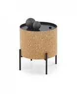 Ławy i stoliki kawowe - SASHA ława naturalny/czarny (1p=1szt) - miniaturka - grafika 1