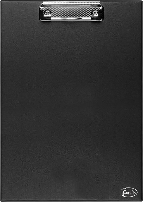 Forofis Klip board z metalowym klipsem A4 91240 czarna PVC