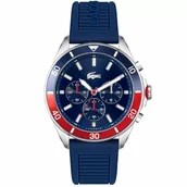 Zegarki męskie - Męski zegarek Lacoste Tiebraker 2011154 z chronografem - miniaturka - grafika 1