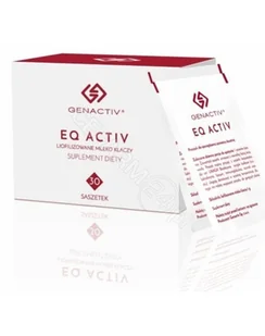 Colostrum mleko klaczy saszetki 30 x1g Genactiv - Witaminy i minerały dla sportowców - miniaturka - grafika 2