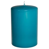 Świece - Świeca klubowa lakier lazurowa 7 x 5,8 cm - miniaturka - grafika 1