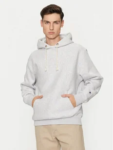 Champion Bluza 220705 Szary Relaxed Fit - Bluzy męskie - miniaturka - grafika 1