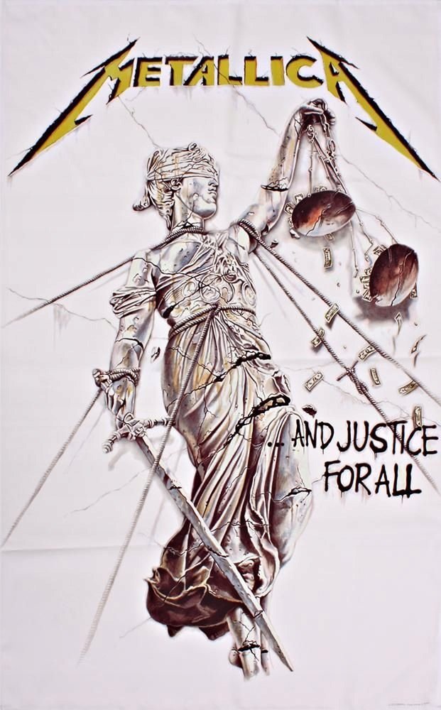 Naklejki na ścianę Metallica And Justice For All - 61x91,5 cm