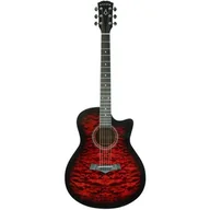 Gitary akustyczne - Gitara akustyczna ARROW Tiger Series Czerwony - miniaturka - grafika 1