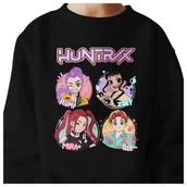 Bluzy dla dziewczynek - BLUZA DZIECIĘCA K-POPOWE ŁOWCZYNIE DEMONÓW HUNTRIX 134-140 BAWEŁNIANA - miniaturka - grafika 1