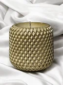 Świece - Świeca Perfumowana - Złota Harmonia - 70 ml - Zapach inspirowany perfumami Bottega - miniaturka - grafika 1