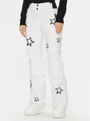 Spodnie narciarskie - Rossignol Spodnie narciarskie Stellar RLMWP15 Biały Regular Fit - miniaturka - grafika 1