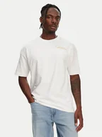 Koszulki męskie - Kappa T-Shirt Nora 361Q6XW Biały Regular Fit - miniaturka - grafika 1