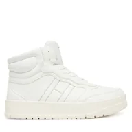 Buty dla chłopców - Sneakersy Tommy Hilfiger T3X9-34094-1355 Biały - miniaturka - grafika 1
