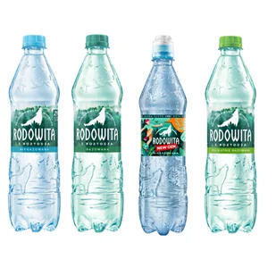 Woda mineralna RODOWITA z Roztocza MIX 4x 0,6 l - Woda - miniaturka - grafika 1
