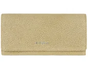 Portfele - Duży portfel damski Perlita (beżowy, skóra naturalna) - miniaturka - grafika 1