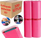 Koperty - Foliopaki Kurierskie Różowe B3 400x500mm - 100 szt. - miniaturka - grafika 1