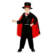 Stroje karnawałowe - Strój dla dzieci, magik z kapeluszem, rozmiar 128 - miniaturka - grafika 1