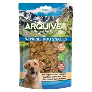ARQUIVET Talarki z królika i dorsza 100g - Przysmaki dla psów - miniaturka - grafika 1