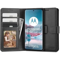 Etui i futerały do telefonów - Etui TECH-PROTECT Wallet do Motorola Edge 40 Neo Czarny - miniaturka - grafika 1