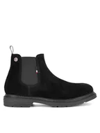 Botki męskie - U.S. Polo Assn. Sztyblety LORENZ001M/DSE1 Czarny - miniaturka - grafika 1