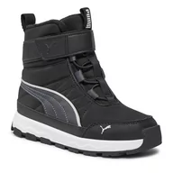 Buty dla chłopców - Śniegowce Puma Evolve Boot AC+ PS 392645 01 Puma Black-Strong Gray-Puma White - miniaturka - grafika 1