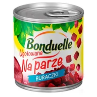 Warzywa w marynacie - Bonduelle Ugotowane na parze buraczki w kostkach - miniaturka - grafika 1