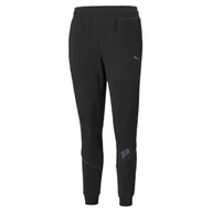 Dresy damskie - Spodnie dresowe damskie Puma Cyber czarne 84818401-XS - miniaturka - grafika 1