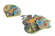 Puzzle - Scratch Puzzle konturowe Smok 60 elem. - miniaturka - grafika 1