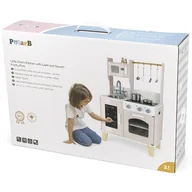 Zabawki AGD - Lumarko Drewniana Kuchnia Światło Dźwięk + Akcesoria! - miniaturka - grafika 1