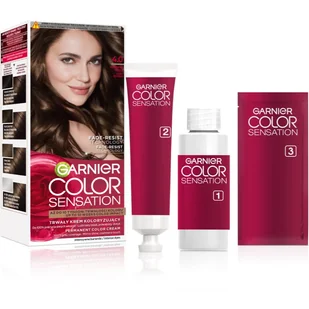 Garnier Color Sensation 4.0 Głęboki Brąz - Farby do włosów i szampony koloryzujące - miniaturka - grafika 1