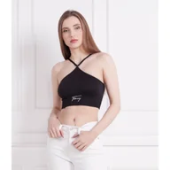 Koszulki i topy damskie - Tommy Hilfiger Top | Skinny fit - miniaturka - grafika 1