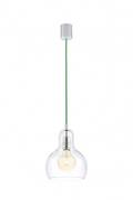 Lampy sufitowe - Kaspa Longis I lampa wisząca 1-punktowa (przewód Zielony) 10123109 - miniaturka - grafika 1